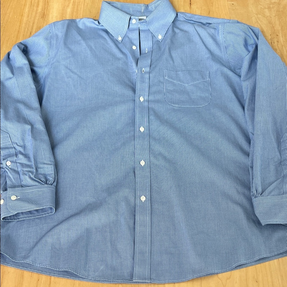 Brooks Brothers Light Blue Casual Button-Down Shirt